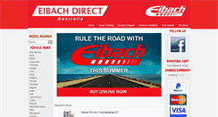 Desktop Screenshot of eibachdirect.com